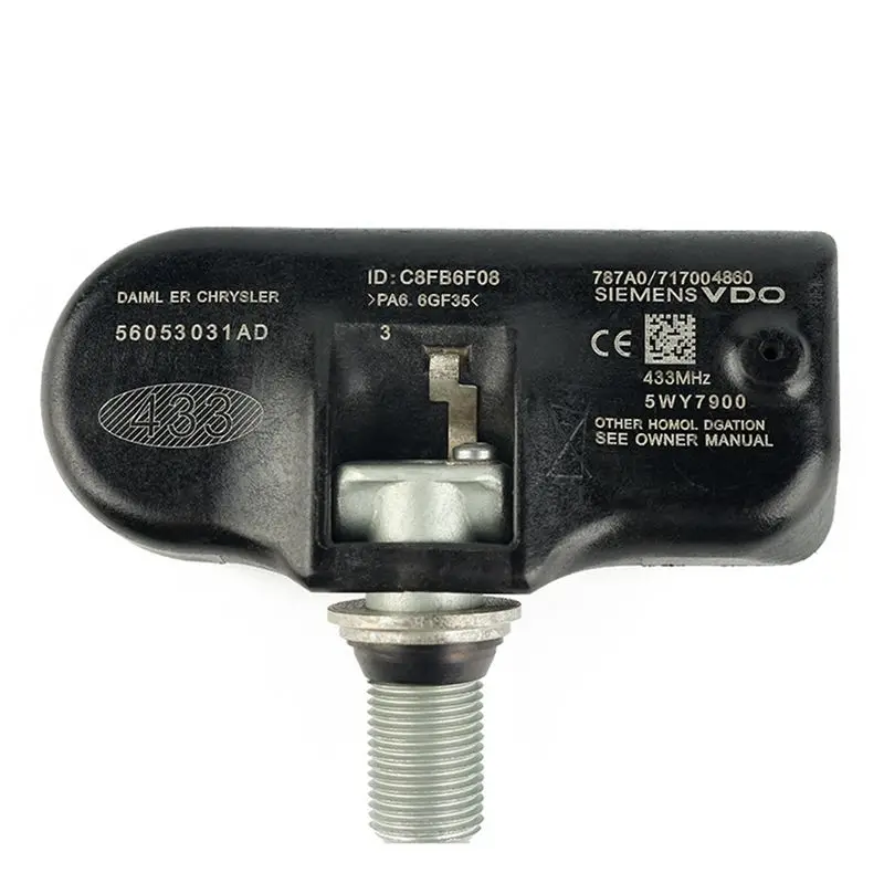 Precision 4X 56053031AD For Dodge Jeep TIRE PRESSURE SENSOR TPMS 433Mhz TS-CH10
Precision 4X 56053031AD For Dodge Jeep TIRE PRESSURE SENSOR TPMS 433Mhz TS-CH10