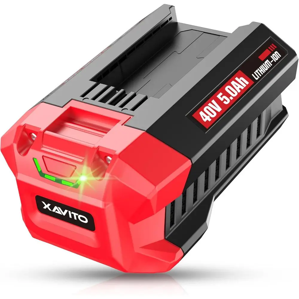 Upgraded 40V Battery 5.0Ah for Cordless Tools, 4X Longer Lifespan
Upgraded 40V Battery 5.0Ah for Cordless Tools, 4X Longer Lifespan