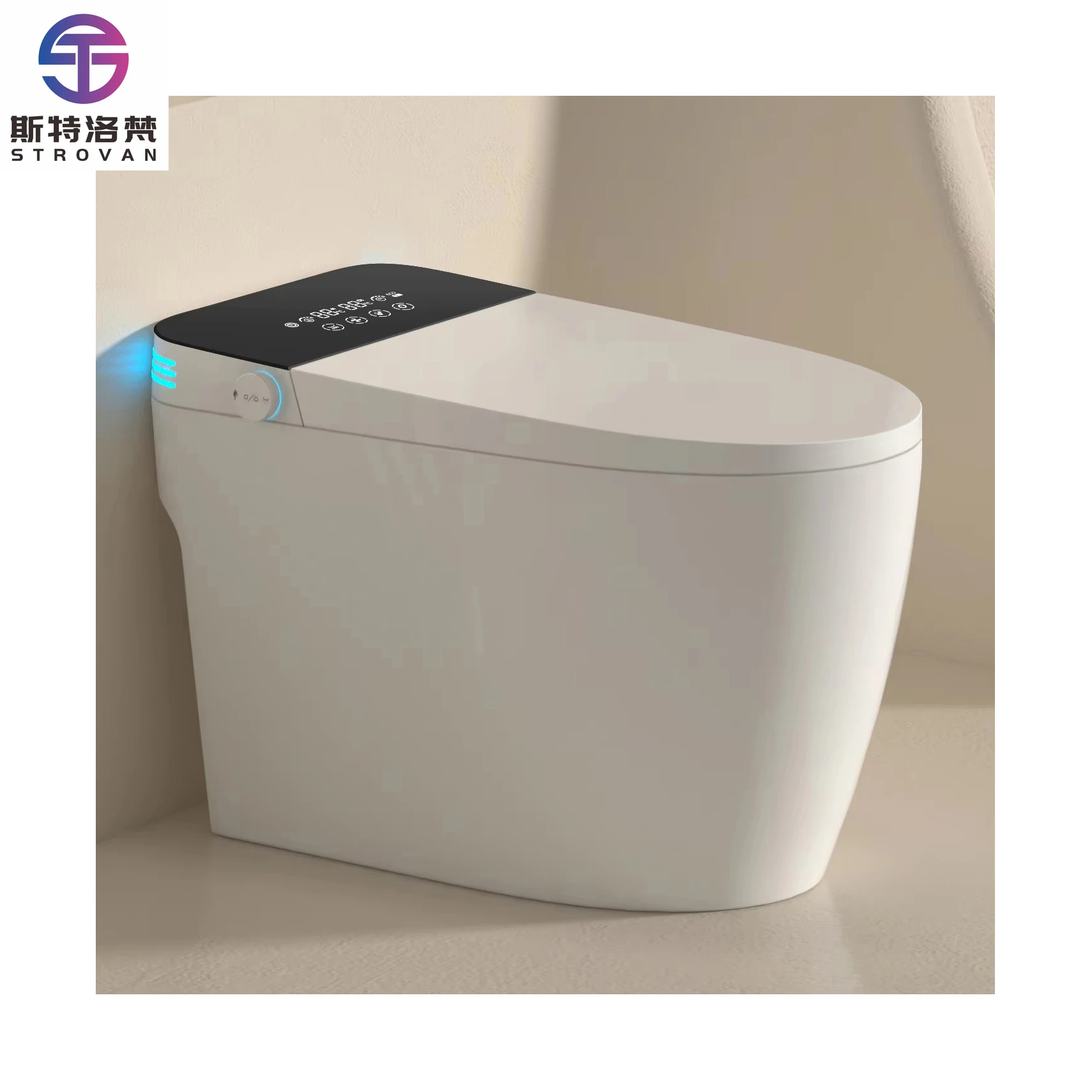 ZXHK Ambient Lighting Luxury Good Quality Intelligent Floor Mounted Water Closet Bathroom Ceramic Automatic Wc Smart Toilet Comm
ZXHK Ambient Lighting Luxury Good Quality Intelligent Floor Mounted Water Closet Bathroom Ceramic Automatic Wc Smart Toilet Comm