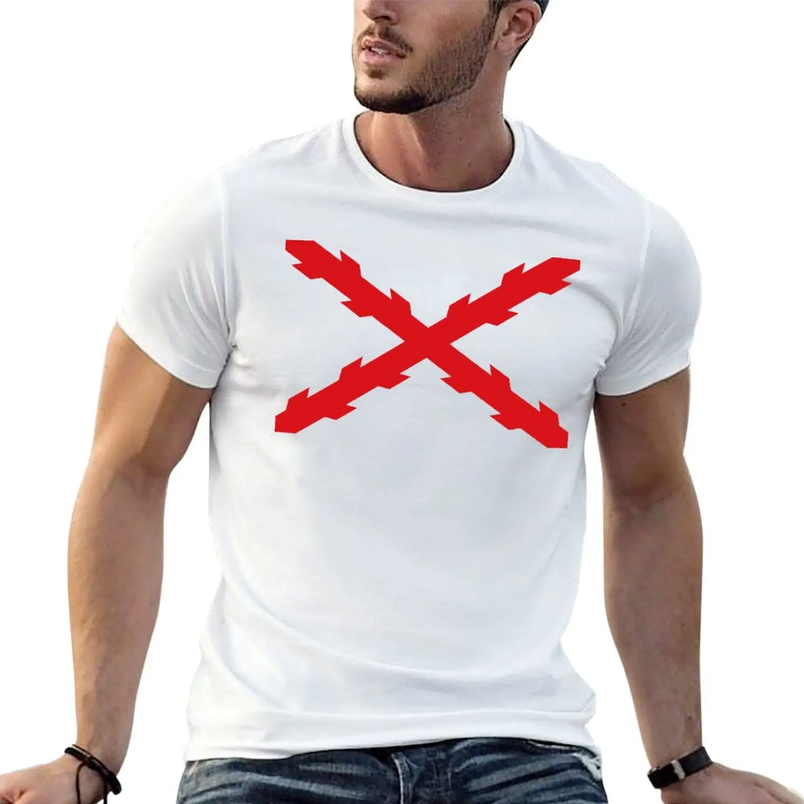 Burgundy Cross. Cruz de Borgoa T-Shirt anime t shirts for man man t shirt cotton t shirts for man graphic tees T-shirt
Burgundy Cross. Cruz de Borgoa T-Shirt anime t shirts for man man t shirt cotton t shirts for man graphic tees T-shirt