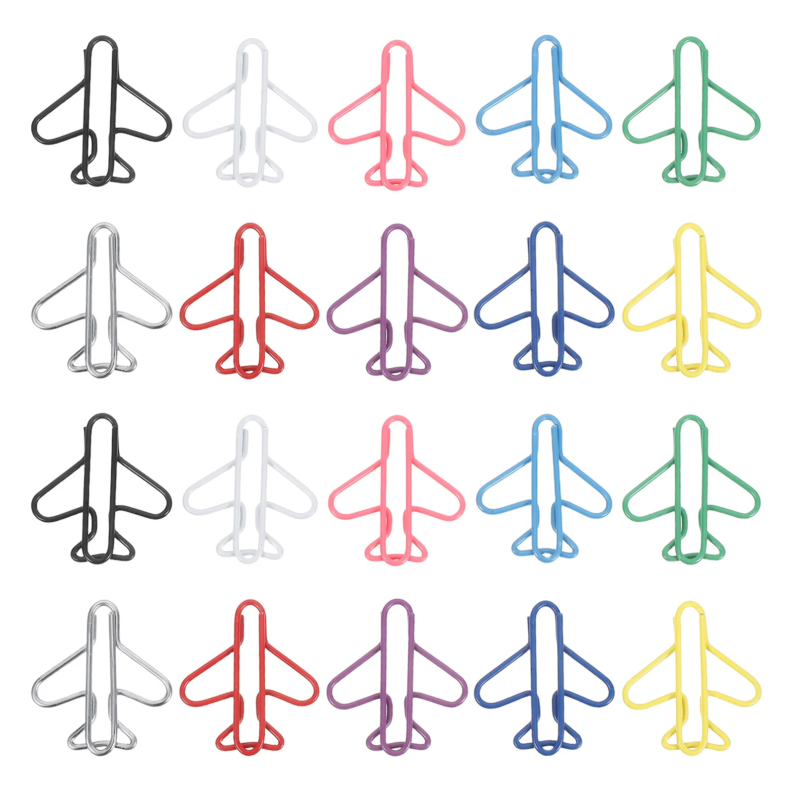 100Pcs Airplane Shaped Paper Clips Creative Metal Clips Decorative Memo Bookmark Planner Office School Wedding Paperclips
100Pcs Airplane Shaped Paper Clips Creative Metal Clips Decorative Memo Bookmark Planner Office School Wedding Paperclips