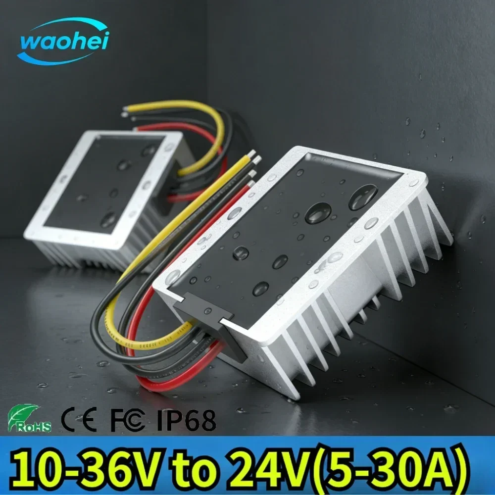 10-36V 12V 24V to 24V 5-30A DC DC on-board power converter voltage Regulator automatic supply regulator module automotive ROHS
10-36V 12V 24V to 24V 5-30A DC DC on-board power converter voltage Regulator automatic supply regulator module automotive ROHS