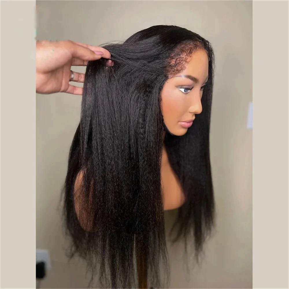 26Inch 180%Density Natural Black 13*4*1 Lace Front Wigs For Women With Baby Hair Preplucked Glueless Synthetic Fiber Daily Wigs
26Inch 180%Density Natural Black 13*4*1 Lace Front Wigs For Women With Baby Hair Preplucked Glueless Synthetic Fiber Daily Wigs