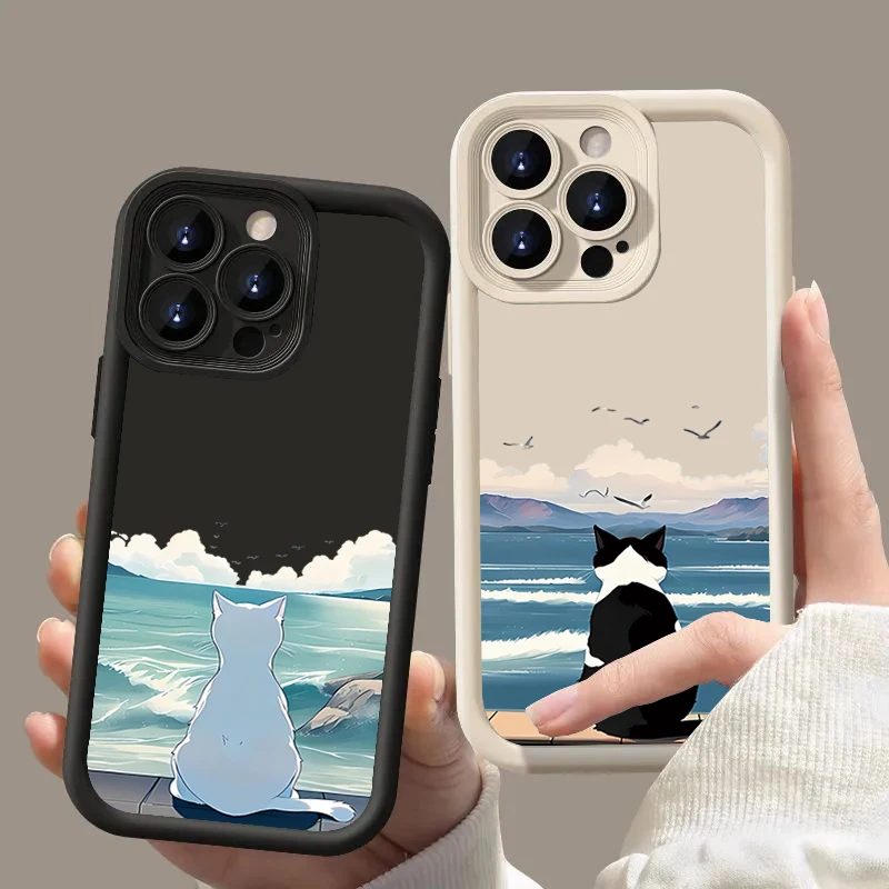 Cute Cat Watching The Sea Phone Case for Xiaomi Redmi 14C 12C 13C 4G Redmi Note 14 13 12 11 10 Pro Plus 5G 12S 11S 11 10S Cover
Cute Cat Watching The Sea Phone Case for Xiaomi Redmi 14C 12C 13C 4G Redmi Note 14 13 12 11 10 Pro Plus 5G 12S 11S 11 10S Cover