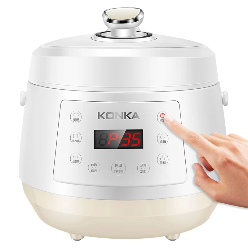 KONKA Multipurpose Commercial Pressure Cooker Home Kitchen Appliance Electric Stainless Steel Pressure Cooker For Cook
KONKA Multipurpose Commercial Pressure Cooker Home Kitchen Appliance Electric Stainless Steel Pressure Cooker For Cook