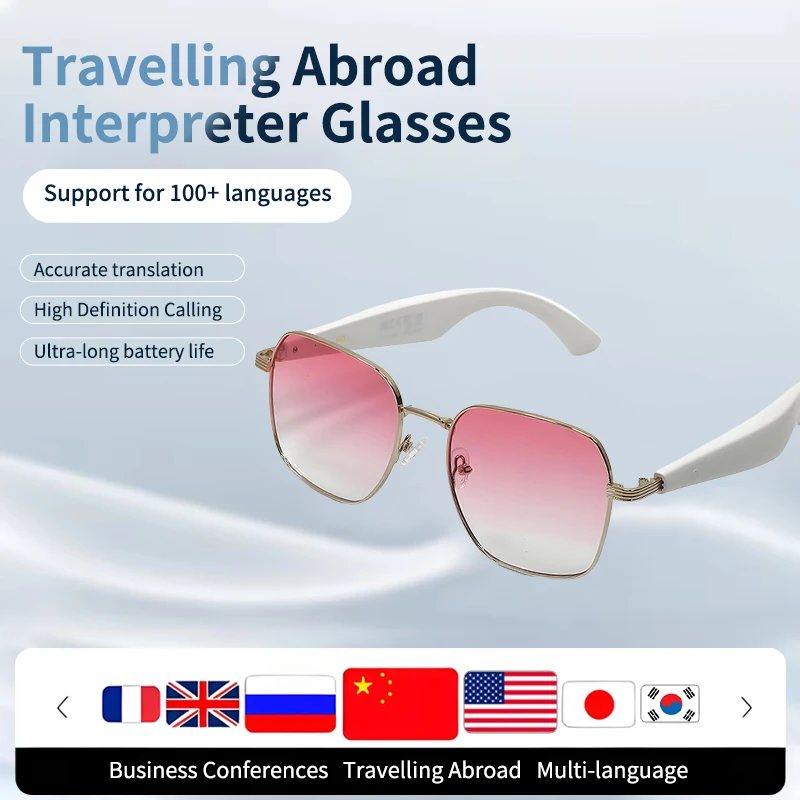 LIGE Bluetooth Call Smart Glasses Voice Assistant AI Translation Eyeglasses Outdoor Sports Headphones Sunglasses For Men Women
LIGE Bluetooth Call Smart Glasses Voice Assistant AI Translation Eyeglasses Outdoor Sports Headphones Sunglasses For Men Women