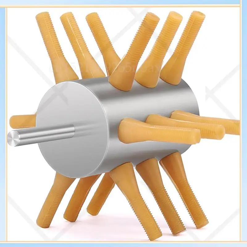 -SPOR Stainless Steel Chicken Plucker Drill Attachment Chicken Feather Removal Plucker Machine 18-Fingers
-SPOR Stainless Steel Chicken Plucker Drill Attachment Chicken Feather Removal Plucker Machine 18-Fingers