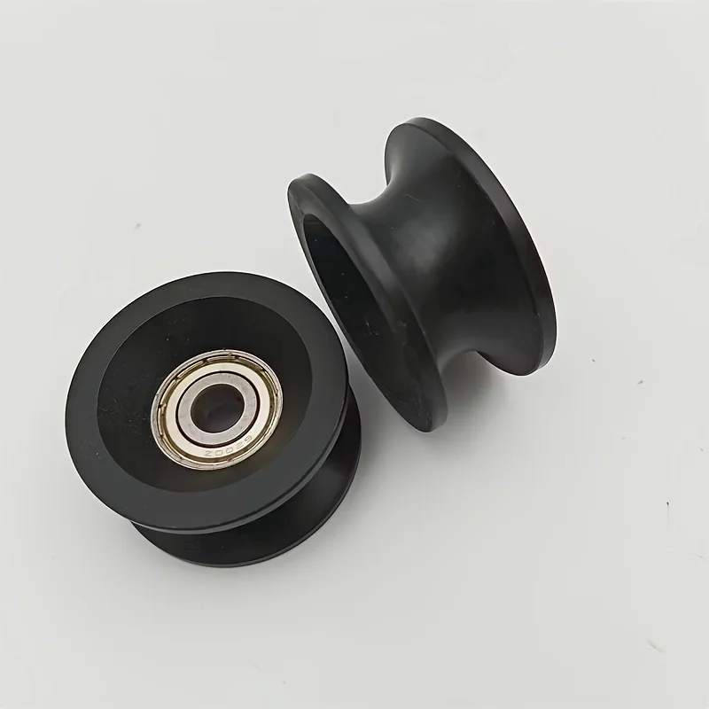 2 Pack 10x56x27mm Nylon U-Groove Pulley, Bearing Wheel for Haitian Injection Molding Machine Safety Door
2 Pack 10x56x27mm Nylon U-Groove Pulley, Bearing Wheel for Haitian Injection Molding Machine Safety Door