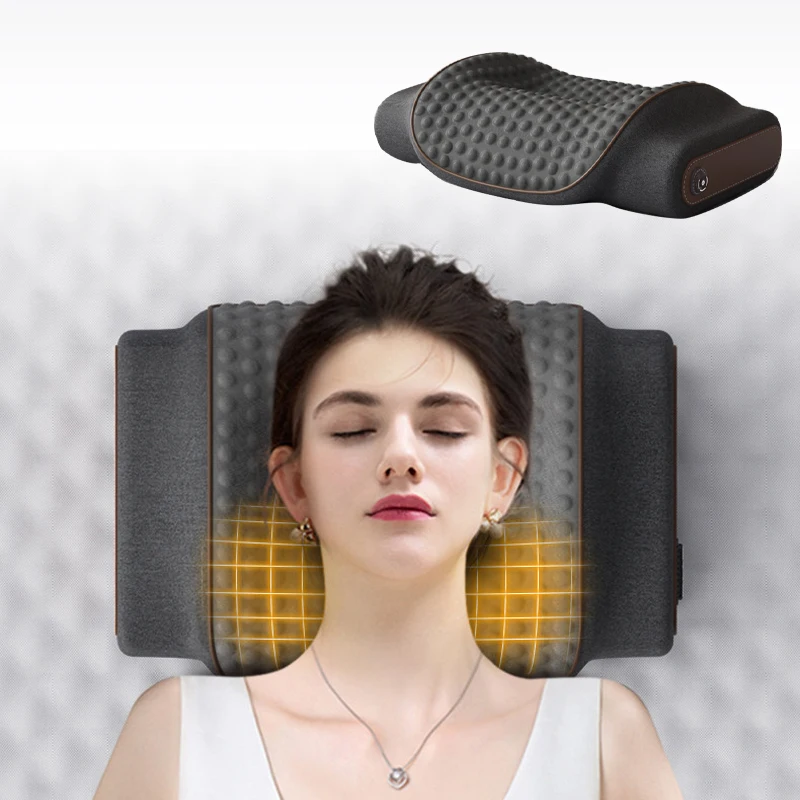 Heated Cervical Pillow for Neck Pain Relief Ergonomic Side Sleeper Pillow Massage Neck Hump for Shoulder Pain with Heating
Heated Cervical Pillow for Neck Pain Relief Ergonomic Side Sleeper Pillow Massage Neck Hump for Shoulder Pain with Heating