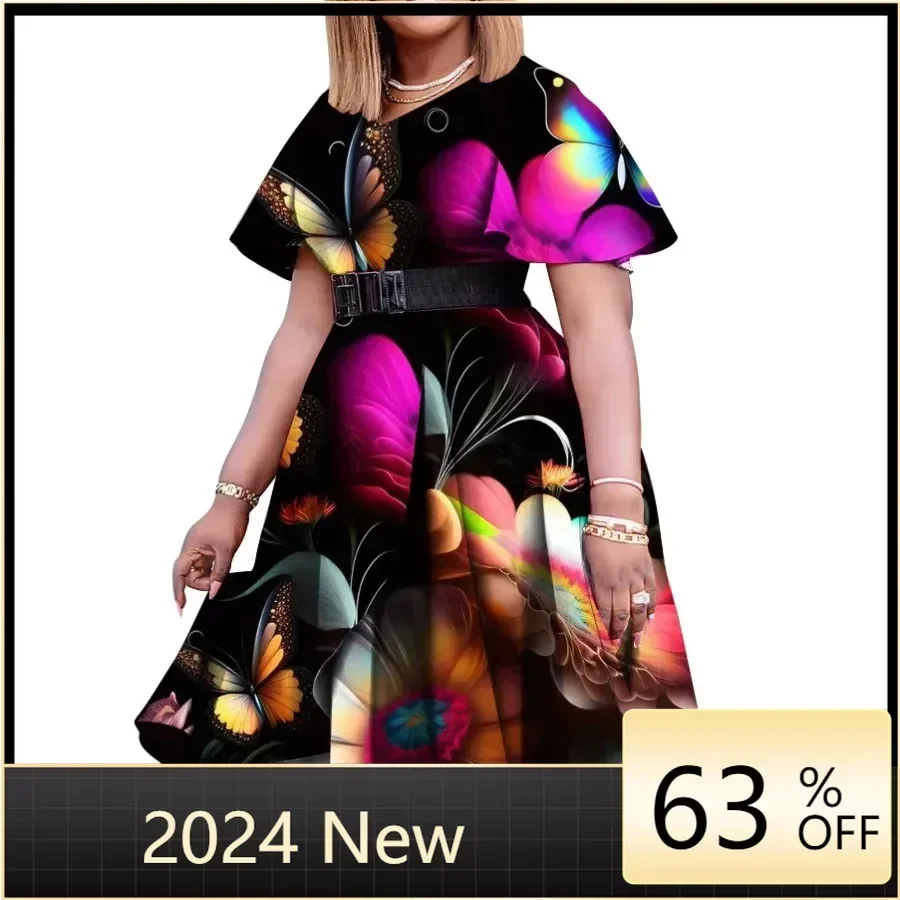 Elegant African Print Dresses for Women Summer Fashion Short Sleeve V-neck Polyester Party Evening Bodycon Dress Africa Clothing
Elegant African Print Dresses for Women Summer Fashion Short Sleeve V-neck Polyester Party Evening Bodycon Dress Africa Clothing
