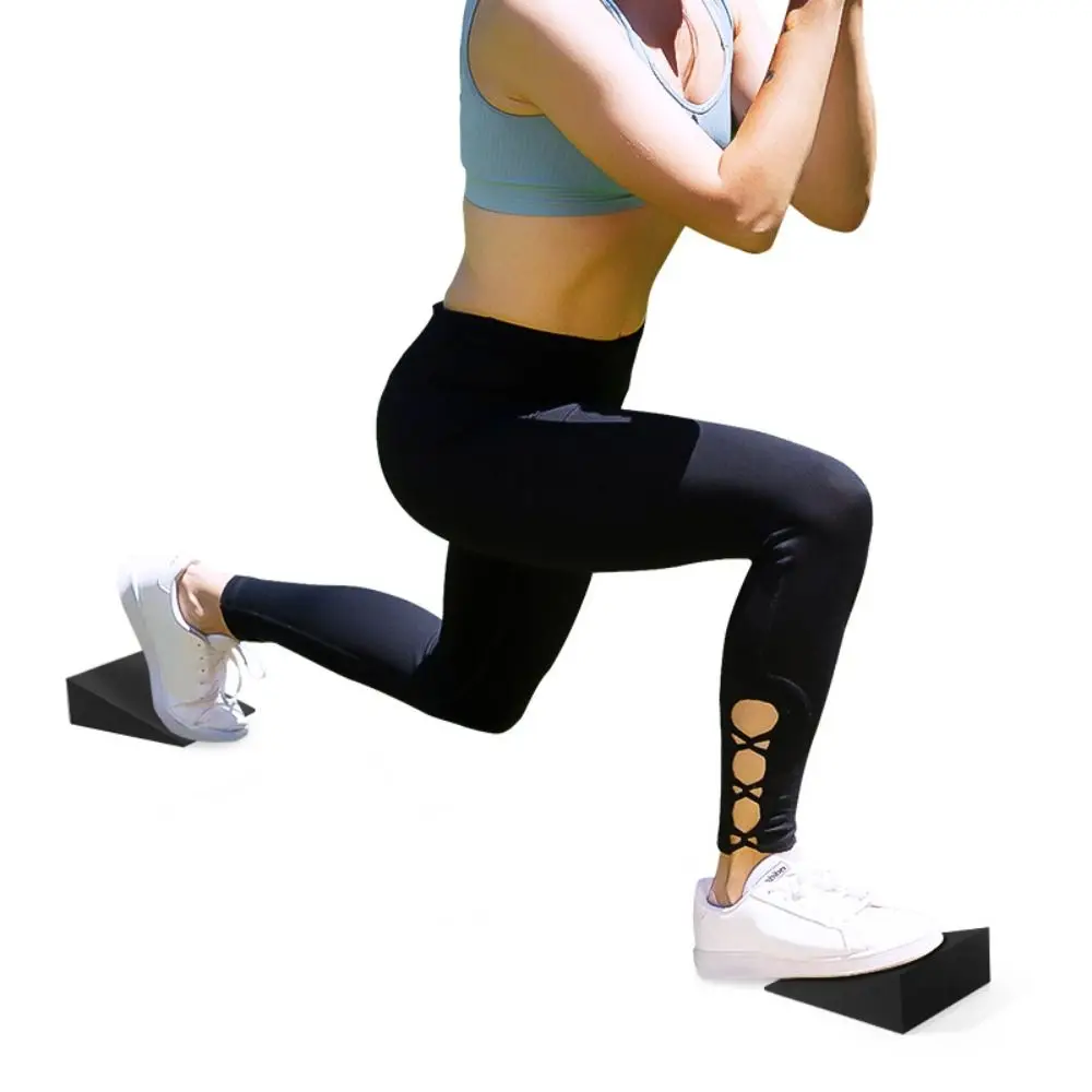 Adjustable Yoga Wedge Blocks Enhanced Stability EVA Material Calf Stretching Board Non Slip Trikonasana Slant Boards
Adjustable Yoga Wedge Blocks Enhanced Stability EVA Material Calf Stretching Board Non Slip Trikonasana Slant Boards