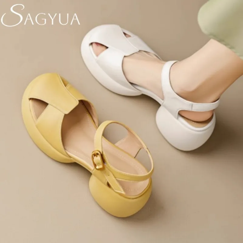 Woman Platform Sandals Woman's High Heels Shoes Slingback 2025 New Summer Retro DressTrend Open Toe Casual Sandalias De Mujer
Woman Platform Sandals Woman's High Heels Shoes Slingback 2025 New Summer Retro DressTrend Open Toe Casual Sandalias De Mujer