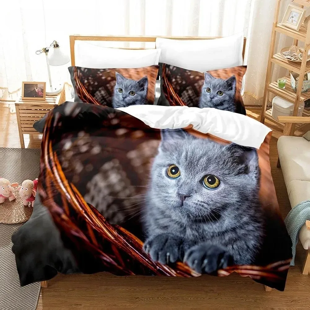 Pet Lovely Cat Bedding Sets Comforter Cover,Animal Series Bed Cover Full Set 200x200 Double/ Single Duvet Cover Bedroom Set
Pet Lovely Cat Bedding Sets Comforter Cover,Animal Series Bed Cover Full Set 200x200 Double/ Single Duvet Cover Bedroom Set