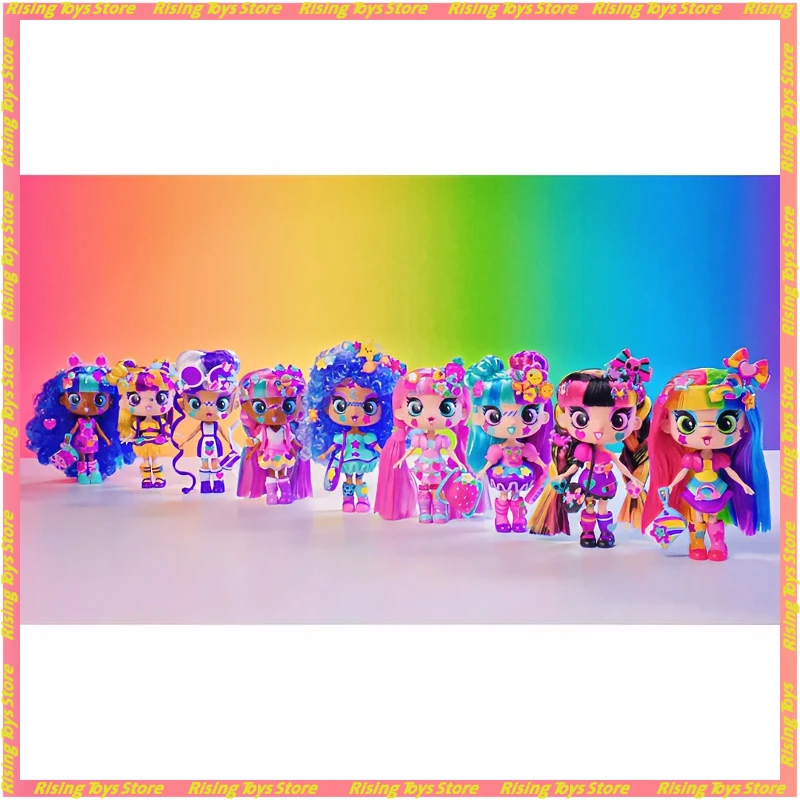 Decora Girlz Rainbow Hair Doll With Stickers And Accessories Trendy Blind Box Toy Cute And Stylish Collectible Girls' Holidays
Decora Girlz Rainbow Hair Doll With Stickers And Accessories Trendy Blind Box Toy Cute And Stylish Collectible Girls' Holidays