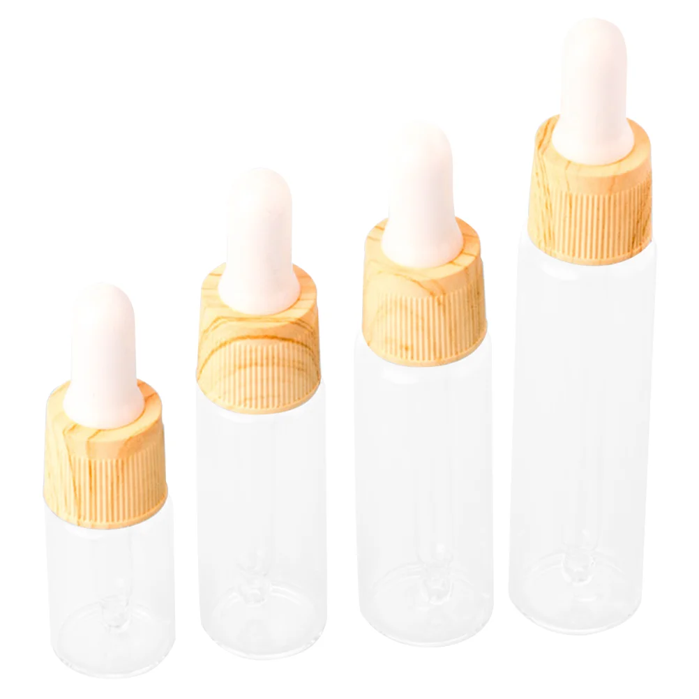 4 Pcs Wood Grain Dropper Bottle Sample Blend Glass Essence Essential Oil Perfume Vials Small Sub-bottling
4 Pcs Wood Grain Dropper Bottle Sample Blend Glass Essence Essential Oil Perfume Vials Small Sub-bottling
