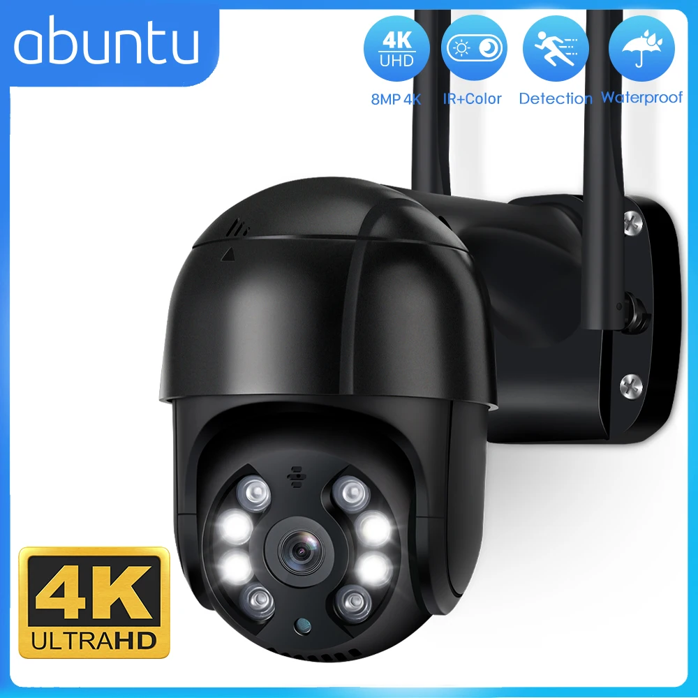 8MP 4K PTZ WIFI IP Camera 5MP Speed Dome Auto Tracking Security Camera Smart Home Outdoor Wireless Video Surveillance Cameras
8MP 4K PTZ WIFI IP Camera 5MP Speed Dome Auto Tracking Security Camera Smart Home Outdoor Wireless Video Surveillance Cameras