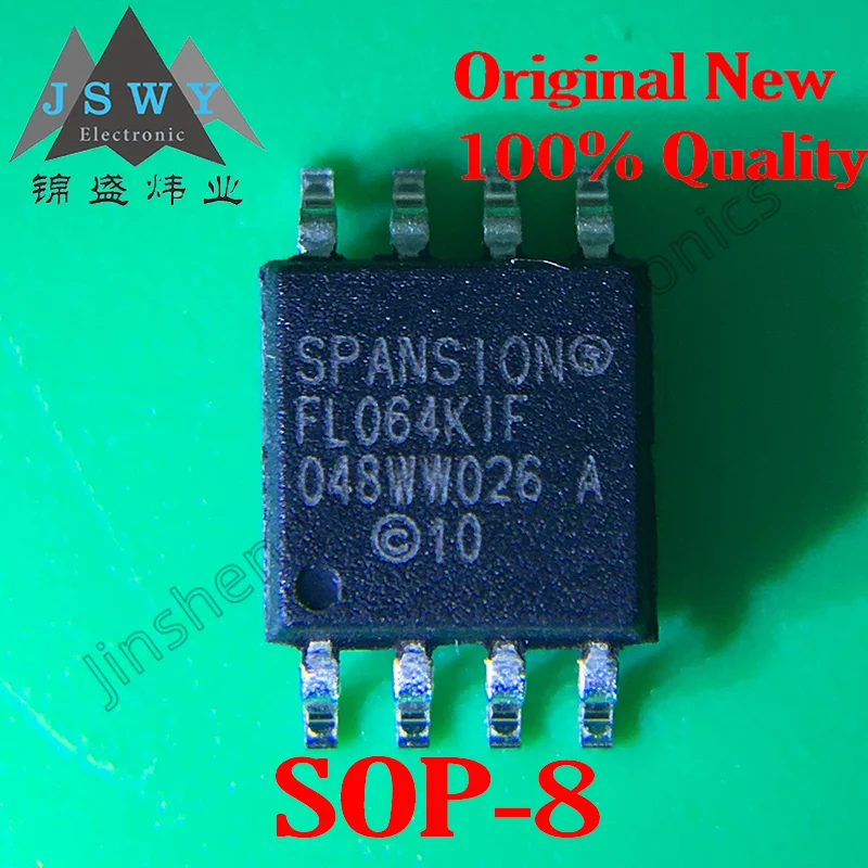 (5-10PCS) Original S25FL064K0SMFI011SOP-8 Serial Flash Memory Chip 64Mb (8MB) 2.7 - 3.6V In stock
(5-10PCS) Original S25FL064K0SMFI011SOP-8 Serial Flash Memory Chip 64Mb (8MB) 2.7 - 3.6V In stock