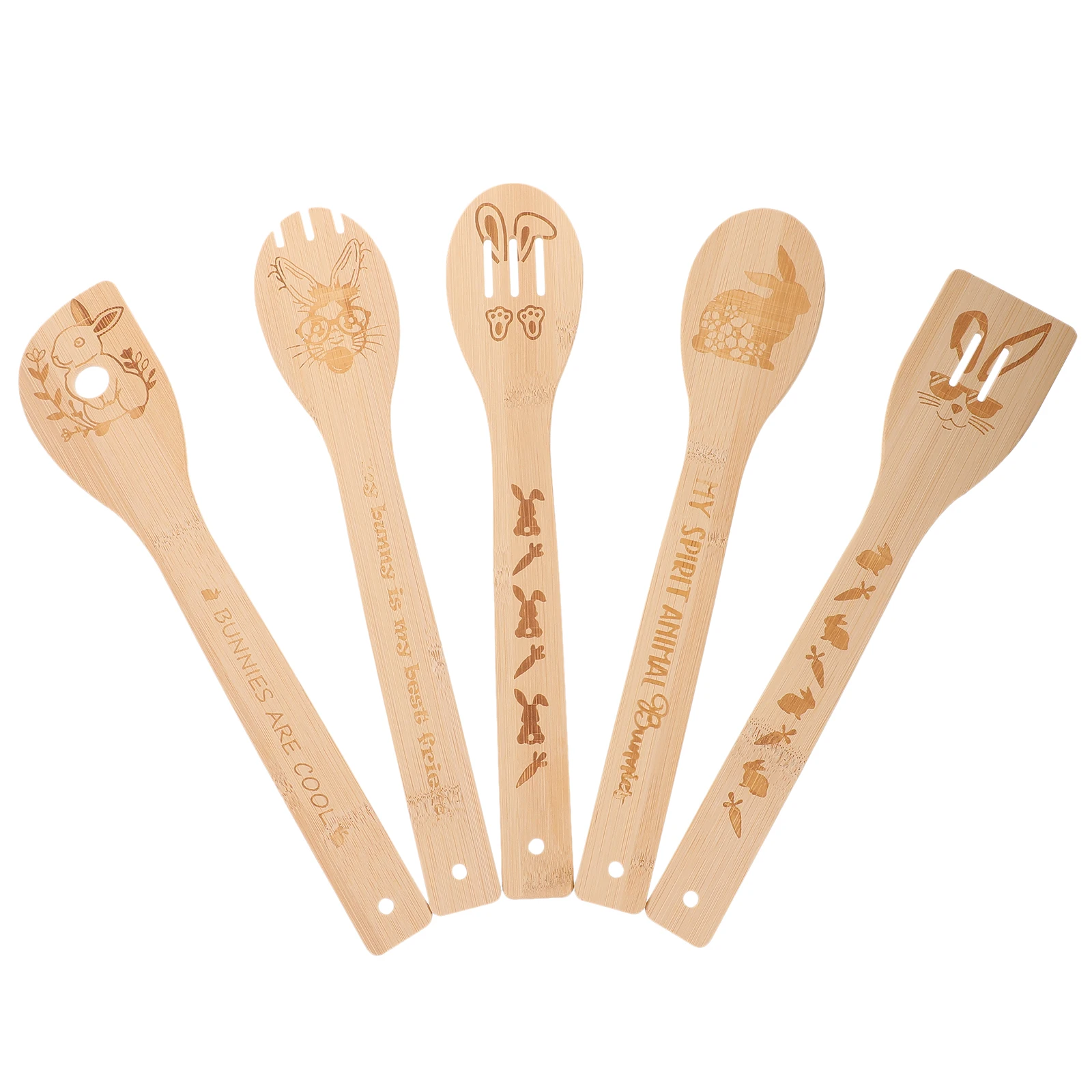 Easter Bunny Bamboo Spoon Wood Slotted Cooking Cartoon Decoration Kitchen Gadgets Baking Spatula Practical Utensils Safe
Easter Bunny Bamboo Spoon Wood Slotted Cooking Cartoon Decoration Kitchen Gadgets Baking Spatula Practical Utensils Safe