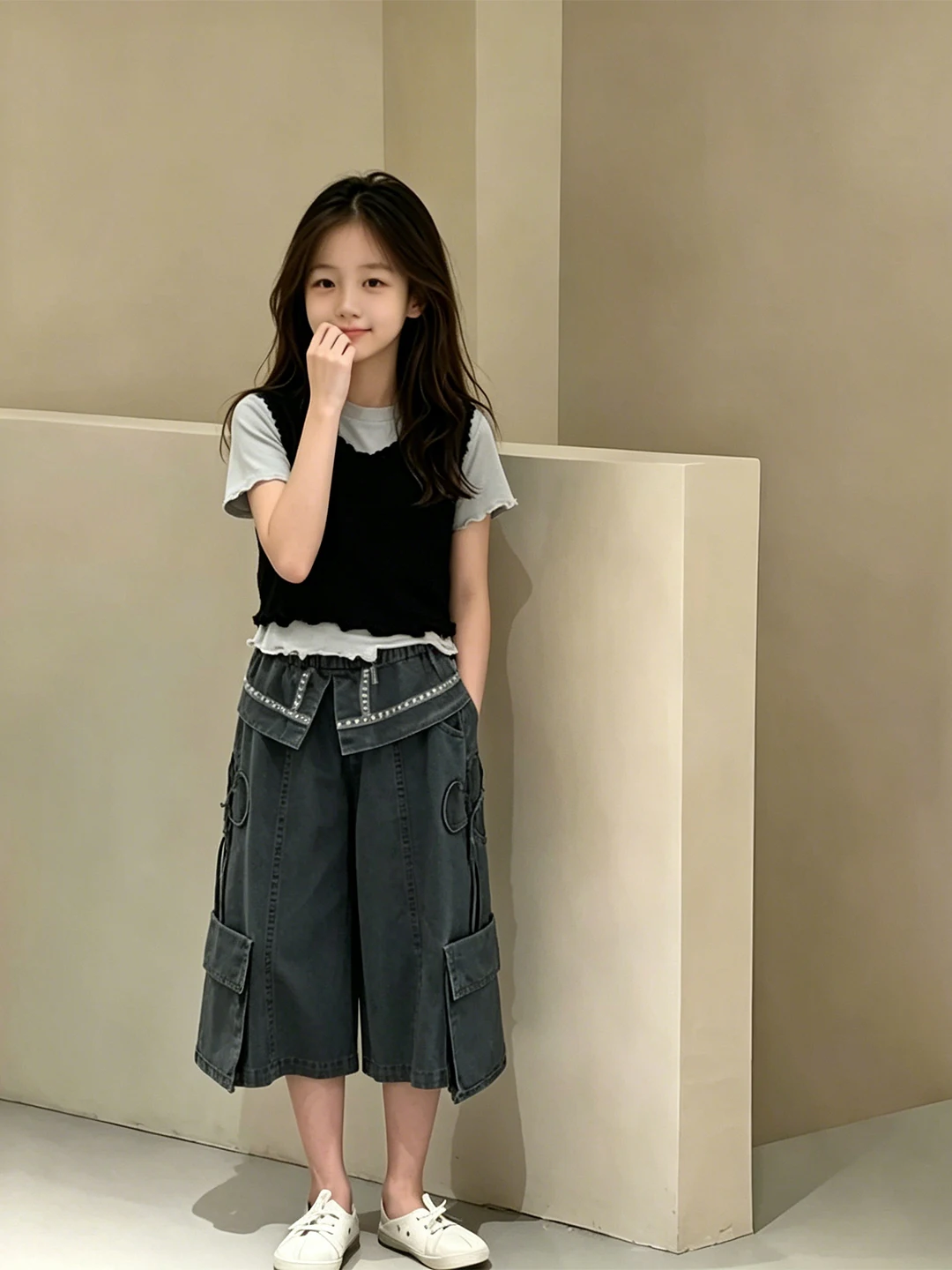 Girls Short Sleeve T-Shirt Set Stylish Pure Color Summer Outfit Two-Piece Casual Wear for Kids Age 3-14 round Neck Easy Care
Girls Short Sleeve T-Shirt Set Stylish Pure Color Summer Outfit Two-Piece Casual Wear for Kids Age 3-14 round Neck Easy Care