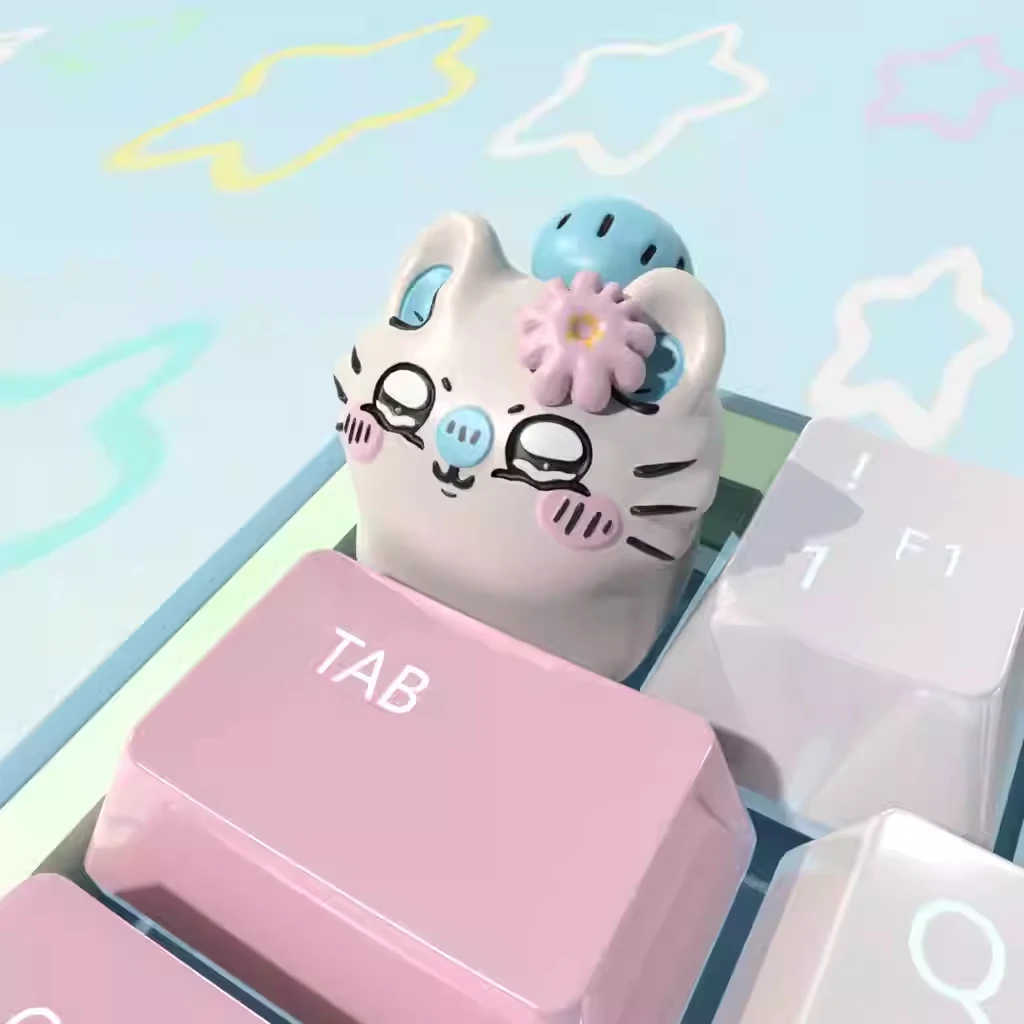 New Cartoon Chiikawa Personalized Creativity Three-Dimensional Keycaps Cute Momonga Mechanical Keyboard Keycap Gift Toys
New Cartoon Chiikawa Personalized Creativity Three-Dimensional Keycaps Cute Momonga Mechanical Keyboard Keycap Gift Toys