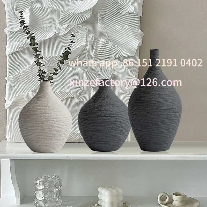 Настраиваемый интерьер гостиной, офисный рабочий стол, простая керамическая ваза, украшение для дома, скандинавский роскошный цветочный горшок с узким горлышком
Настраиваемый интерьер гостиной, офисный рабочий стол, простая керамическая ваза, украшение для дома, скандинавский роскошный цветочный горшок с узким горлышком