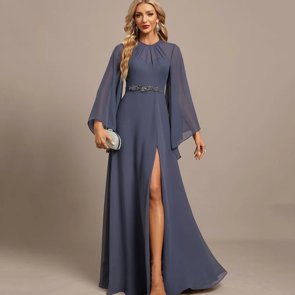 Винтажные платья для матери по индивидуальному заказу, вечернее платье трапециевидной формы, вечернее платье невесты с разрезом длиной до пола, шифоновые халаты, invitée mariage
Винтажные платья для матери по индивидуальному заказу, вечернее платье трапециевидной формы, вечернее платье невесты с разрезом длиной до пола, шифоновые халаты, invitée mariage