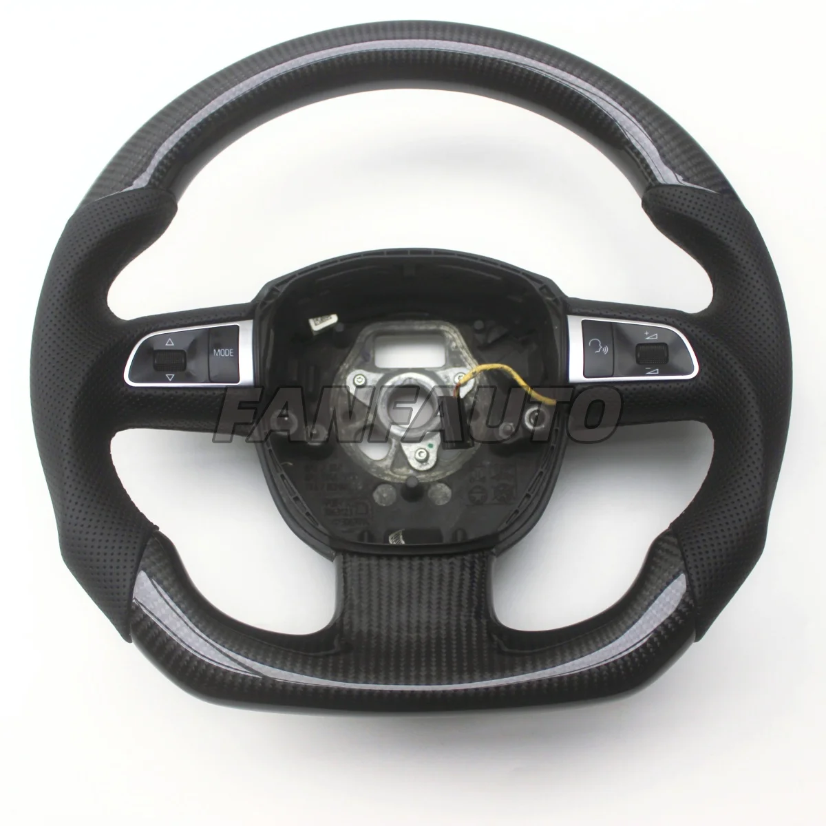 Replacement Real Carbon Fiber Steering Wheel with Leather for Audi A3 8P Q5 4L
Replacement Real Carbon Fiber Steering Wheel with Leather for Audi A3 8P Q5 4L