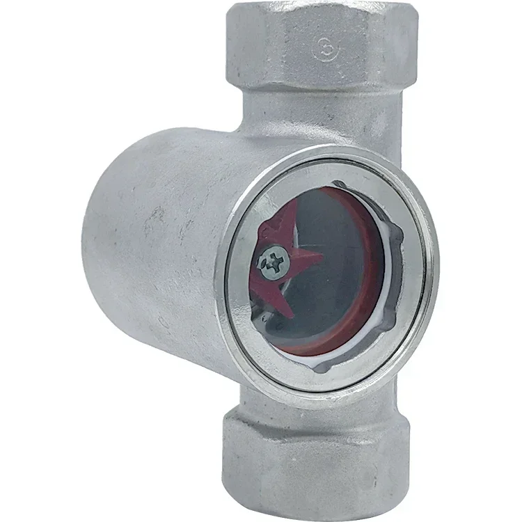 304 Stainless Steel 1 Inch High Pressure Impeller Mirror Thread Water Flow Indicator Observation Mirrorcheap And Fine
304 Stainless Steel 1 Inch High Pressure Impeller Mirror Thread Water Flow Indicator Observation Mirrorcheap And Fine