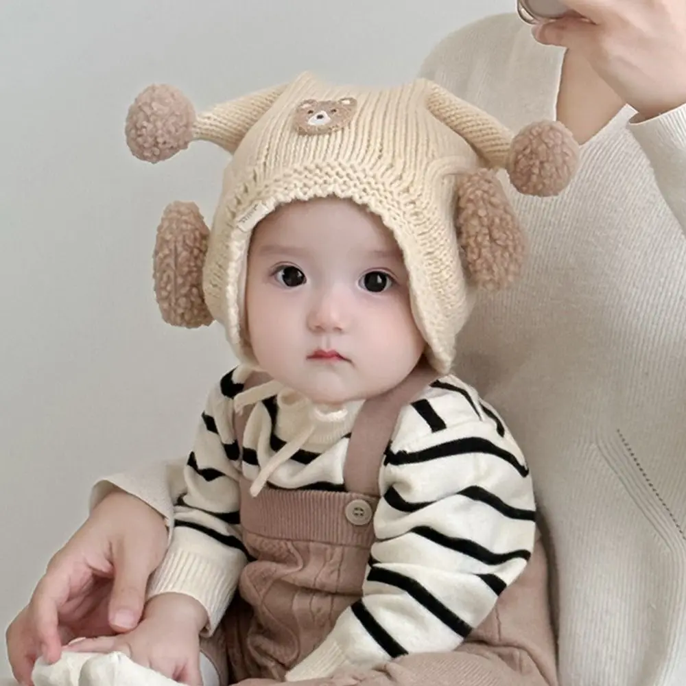 Милая зимняя вязаная шапка для малышей, устойчивая к холоду, для детей 6-24 месяцев, теплая однотонная шапка с защитой ушей
Милая зимняя вязаная шапка для малышей, устойчивая к холоду, для детей 6-24 месяцев, теплая однотонная шапка с защитой ушей