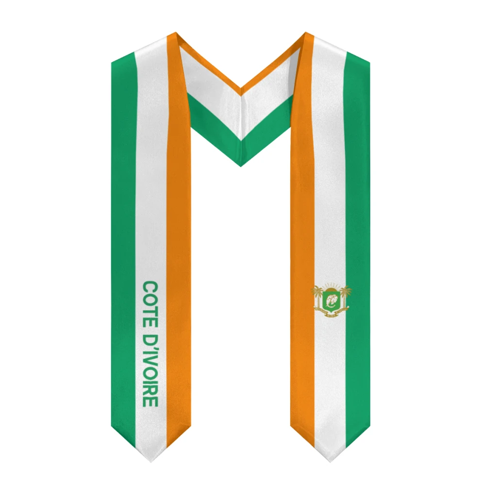 More design Graduation shawl Cote d'Ivoire Flag & United States Flag Stole Sash Honor Study Aboard International Students
More design Graduation shawl Cote d'Ivoire Flag & United States Flag Stole Sash Honor Study Aboard International Students