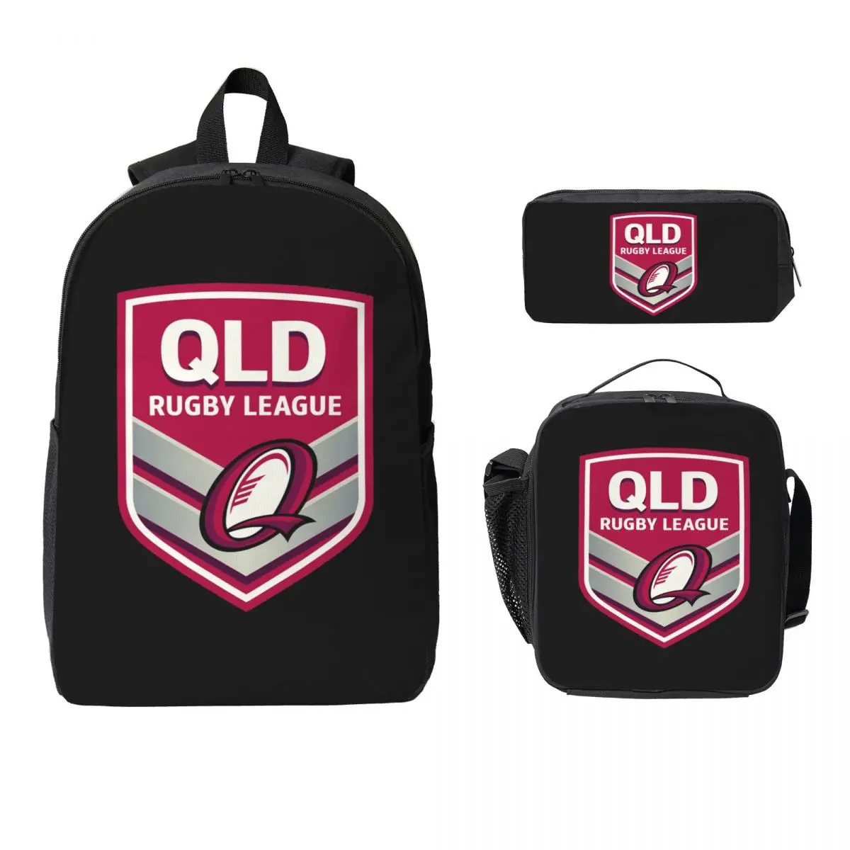 Queensland Maroons Backpack Student BookBag School Bag Computer Shoulder Bags 3ps Insulated Lunch Bag Pencil Case
Queensland Maroons Backpack Student BookBag School Bag Computer Shoulder Bags 3ps Insulated Lunch Bag Pencil Case