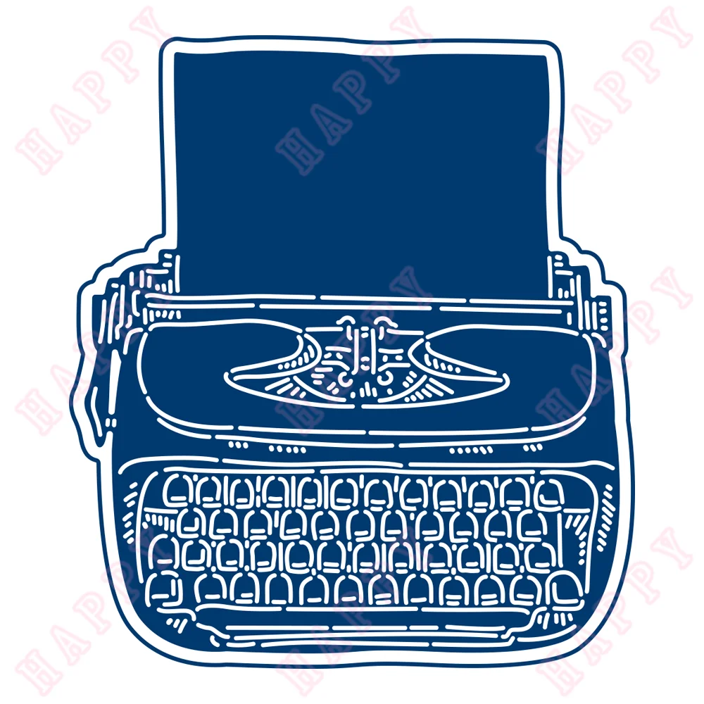 Metal Cutting Dies Quirky Typewritter Diary Scrapbook Paper Card Photo Album Decoration Craft Engraving Making Embossing Moulds
Metal Cutting Dies Quirky Typewritter Diary Scrapbook Paper Card Photo Album Decoration Craft Engraving Making Embossing Moulds