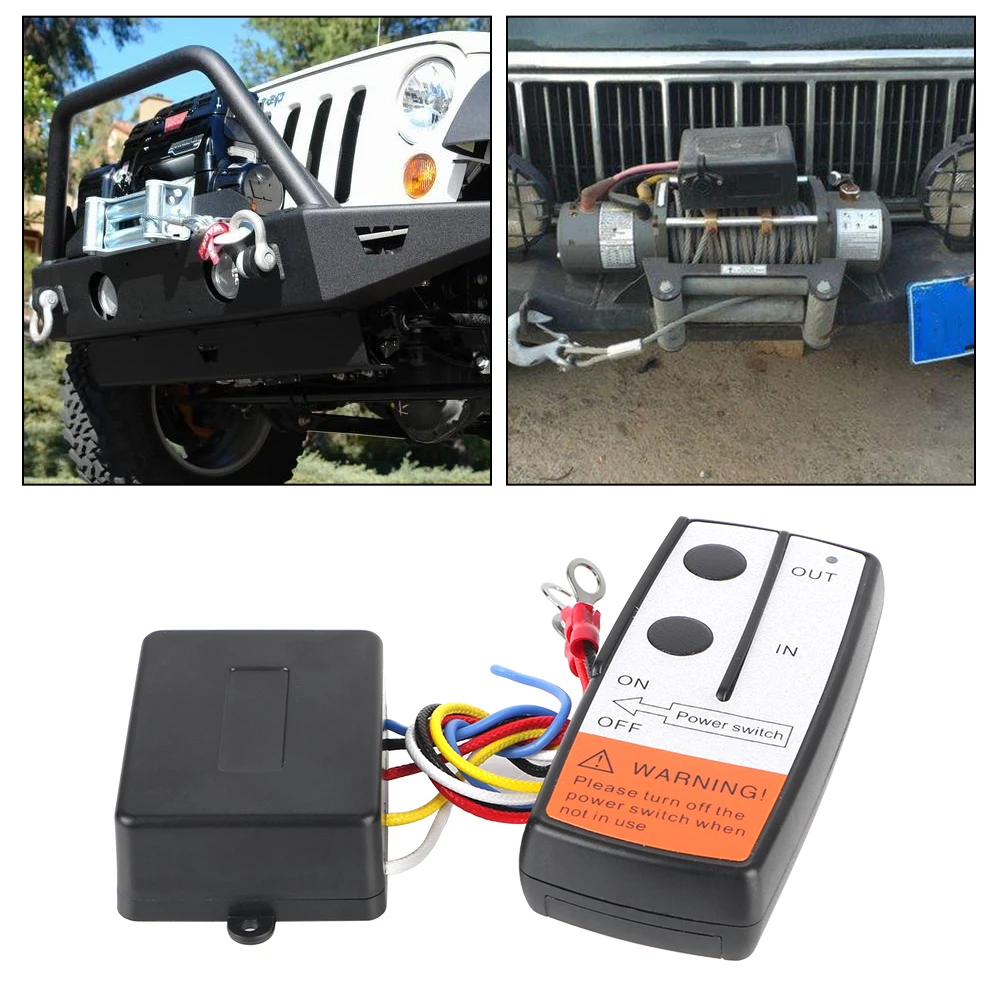 Автомобильный беспроводной электрический переключатель 12 В 24 В, контроллер лебедки, пульт дистанционного управления для Jeep, внедорожного квадроцикла, прицепа, беспроводная лебедка, комплект дистанционного управления
Автомобильный беспроводной электрический переключатель 12 В 24 В, контроллер лебедки, пульт дистанционного управления для Jeep, внедорожного квадроцикла, прицепа, беспроводная лебедка, комплект дистанционного управления