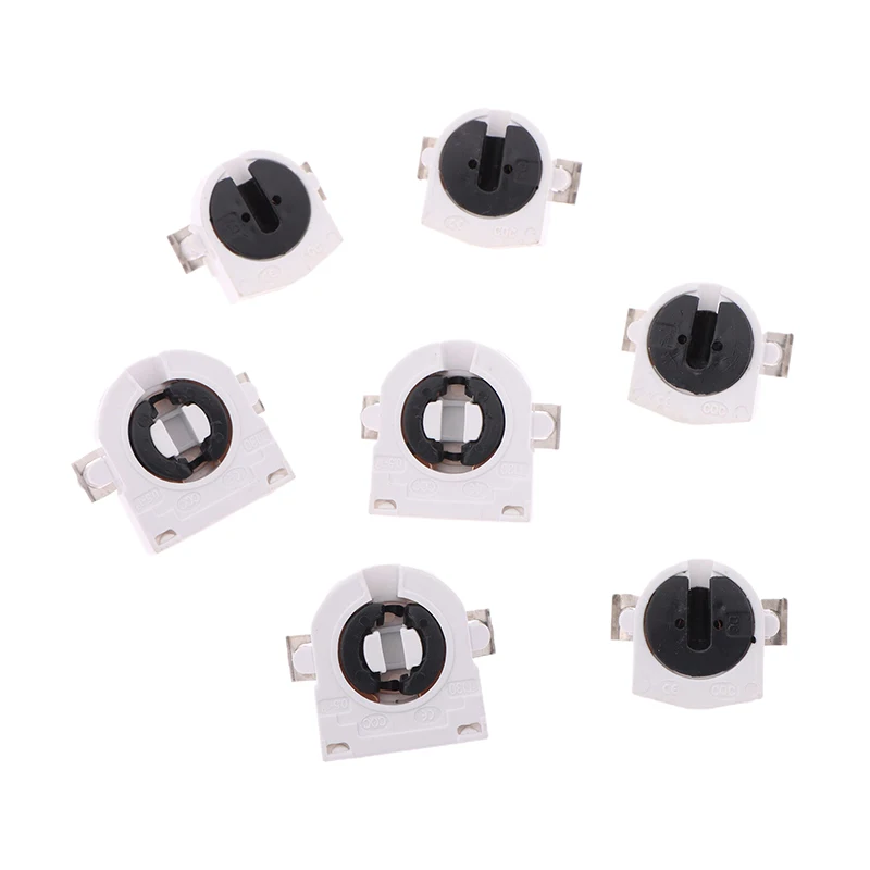 5Pcs T5/T8 Fluorescent Light Holder G5 G13 Base Non-Shunted Heat-Resistant Lamp Socket AC 500V 2A For LED Fluorescent Light Tube
5Pcs T5/T8 Fluorescent Light Holder G5 G13 Base Non-Shunted Heat-Resistant Lamp Socket AC 500V 2A For LED Fluorescent Light Tube