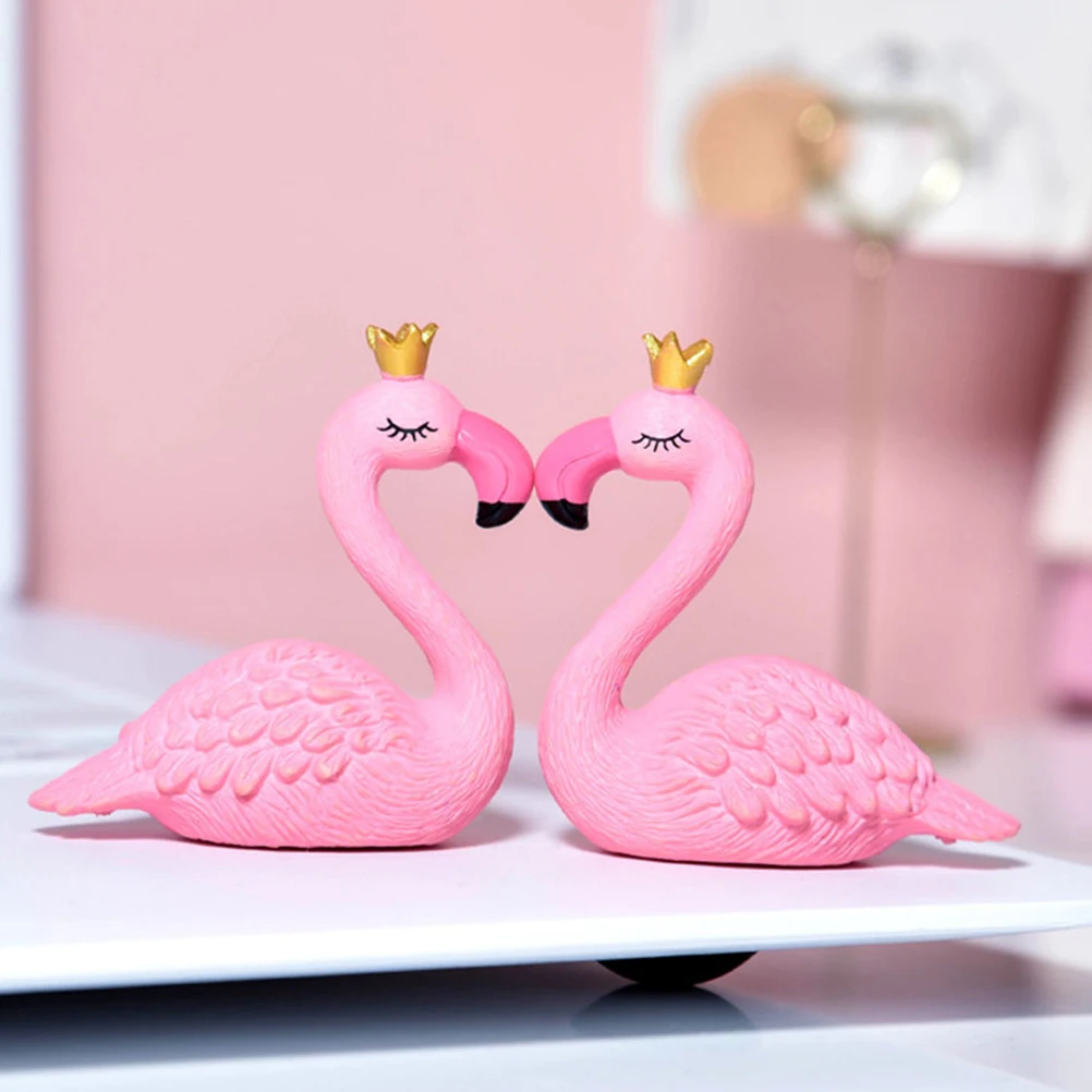 6pcs Mini Flamingo Figurines PVC Small Decorations Statue Model Lawn Garden Decoration Tiny Animals Mini Stuff Creative Design
6pcs Mini Flamingo Figurines PVC Small Decorations Statue Model Lawn Garden Decoration Tiny Animals Mini Stuff Creative Design