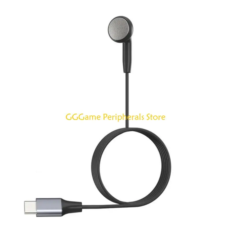 U55B Type C Earphone Single Sided Digital Chip Design without Microphone Portable Travel Earpiece In Ear Comfortable Earbud
U55B Type C Earphone Single Sided Digital Chip Design without Microphone Portable Travel Earpiece In Ear Comfortable Earbud