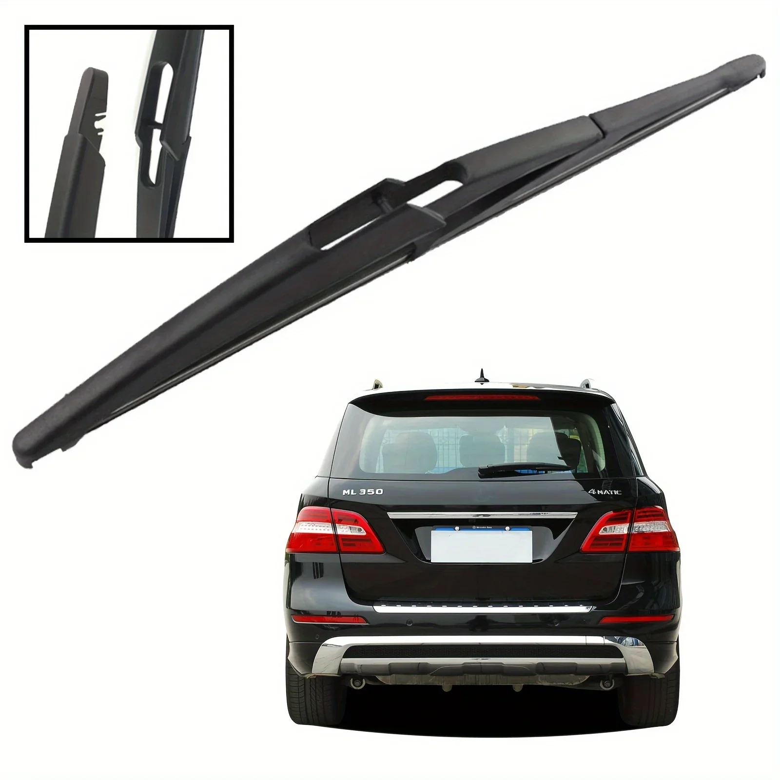 For Mercedes-Benz ML / M Class W164 W166 2005 - 2019For Mercedes-Benz 12" Rear Wiper Blade Windshield Windscreen Tailgate Window
For Mercedes-Benz ML / M Class W164 W166 2005 - 2019For Mercedes-Benz 12" Rear Wiper Blade Windshield Windscreen Tailgate Window