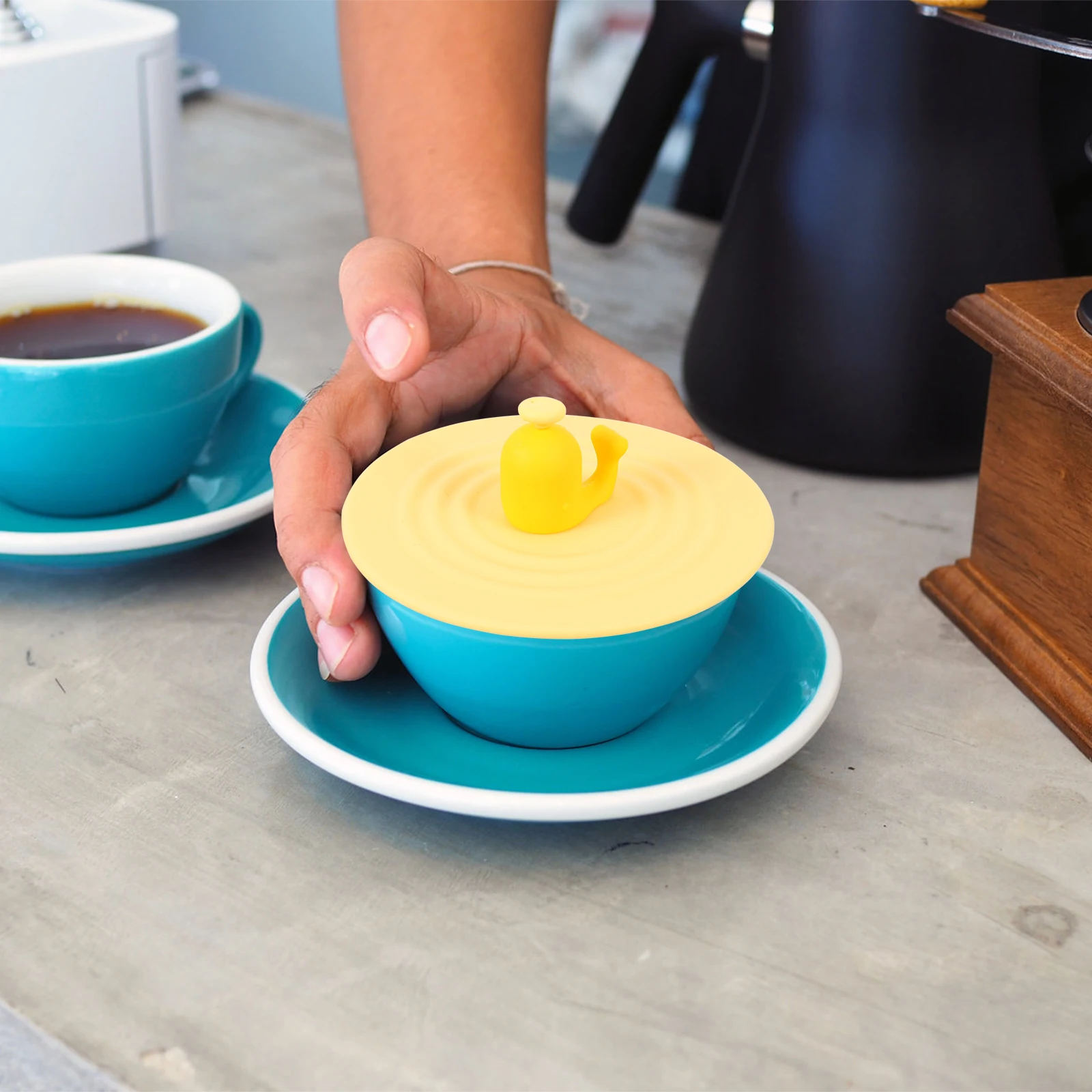 2Pcs Leak proof Silicone Cup Lid Universal Dust proof Bottle Cover Heat Resistant Mug Decor Cartoon Whale Spoon Holder Fits
2Pcs Leak proof Silicone Cup Lid Universal Dust proof Bottle Cover Heat Resistant Mug Decor Cartoon Whale Spoon Holder Fits