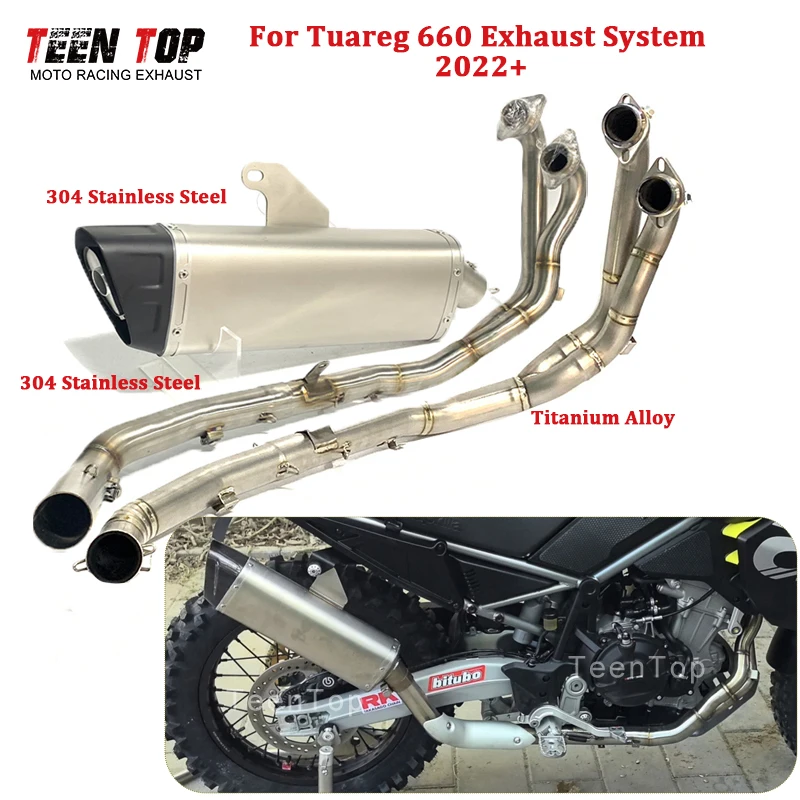 Dirt Bike Exhaust Pipe For Aprilia Tuareg 660 Exhaust System 2022+ Tuareg660 Exhaust Muffler 48mm Escape Moto Front Link Pipe
Dirt Bike Exhaust Pipe For Aprilia Tuareg 660 Exhaust System 2022+ Tuareg660 Exhaust Muffler 48mm Escape Moto Front Link Pipe