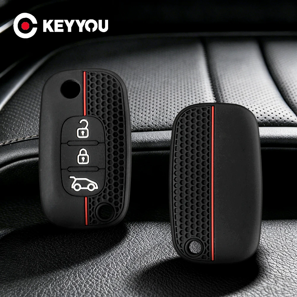 KEYYOU For LADA Vesta Largus Granta XRay Kalina Priora Sedan For Renault Megane 3 Fluence Arkana Clio Silicone Car Key Case
KEYYOU For LADA Vesta Largus Granta XRay Kalina Priora Sedan For Renault Megane 3 Fluence Arkana Clio Silicone Car Key Case