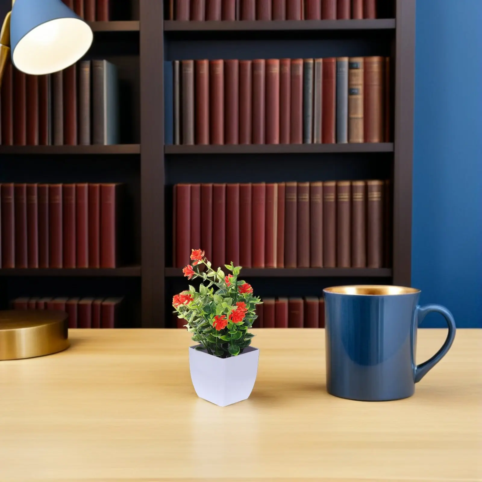 6Pcs Realistic Mini Faux Potted Plants Compact Artificial Flower Bonsai for Small Spaces Home Office Desk Decor Plastic Greenery
6Pcs Realistic Mini Faux Potted Plants Compact Artificial Flower Bonsai for Small Spaces Home Office Desk Decor Plastic Greenery