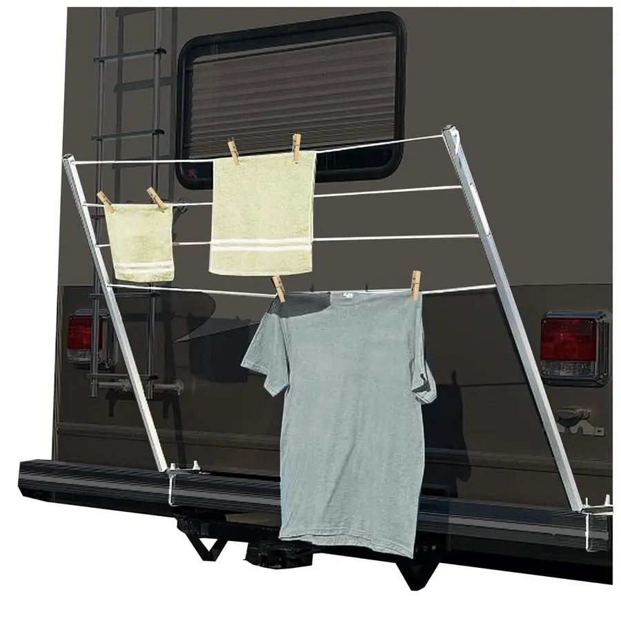 Сушилка для белья на бампер RV, совместимая с 4 квадратными бамперами RV, универсальная алюминиевая веревка для сушки с порошковым покрытием
Сушилка для белья на бампер RV, совместимая с 4 квадратными бамперами RV, универсальная алюминиевая веревка для сушки с порошковым покрытием