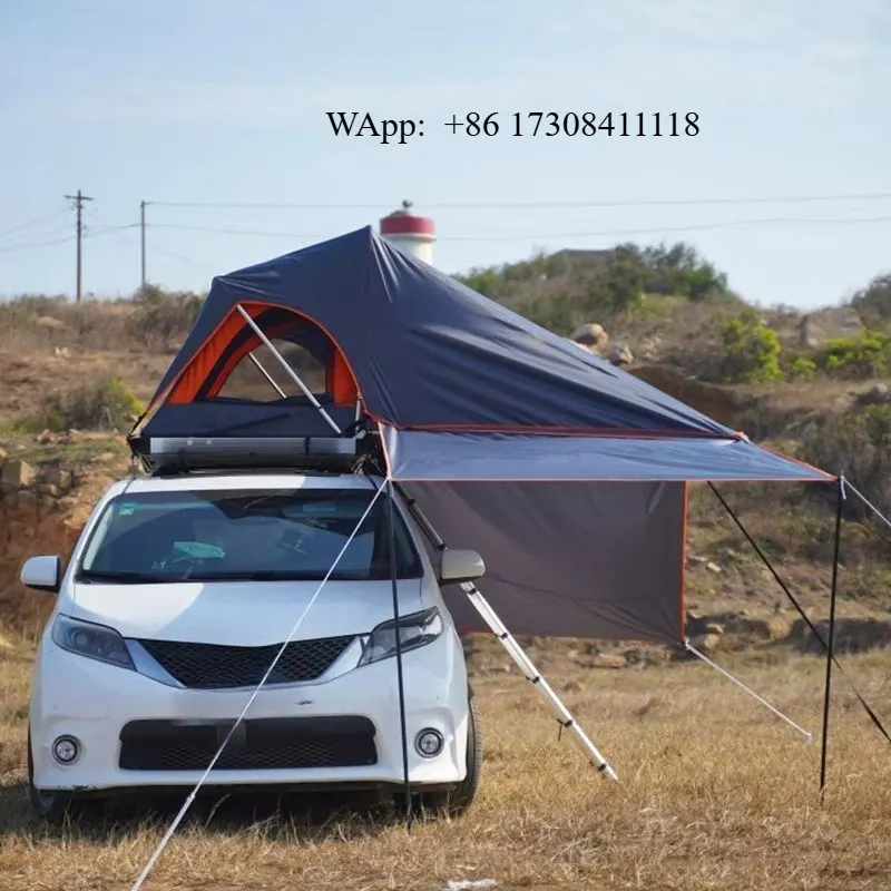 Quick-Open Oxford Soft Top Summer Camouflage Tent Double Person Car Roof Hydraulic Extension Canopy Sunshade Camping RV
Quick-Open Oxford Soft Top Summer Camouflage Tent Double Person Car Roof Hydraulic Extension Canopy Sunshade Camping RV