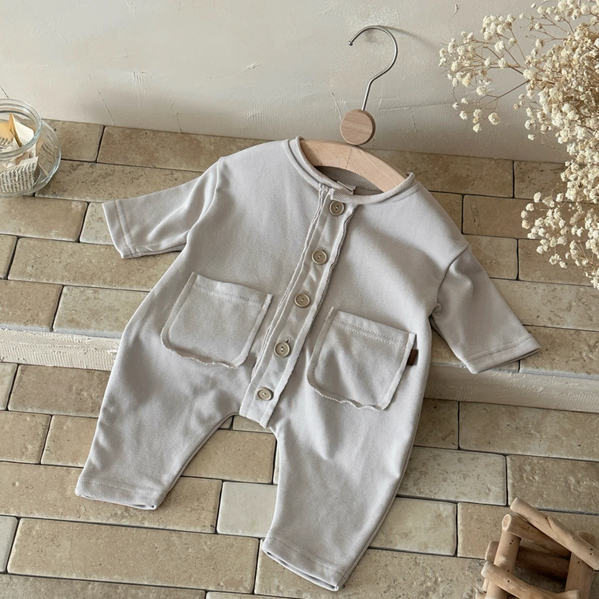 Baby Clothes Jumpsuit Spring Autumn Bullhorn Wrapped Towel Embroidery 0-18 Months Boys Girls Romper Cotton Soft Newborn Items
Baby Clothes Jumpsuit Spring Autumn Bullhorn Wrapped Towel Embroidery 0-18 Months Boys Girls Romper Cotton Soft Newborn Items