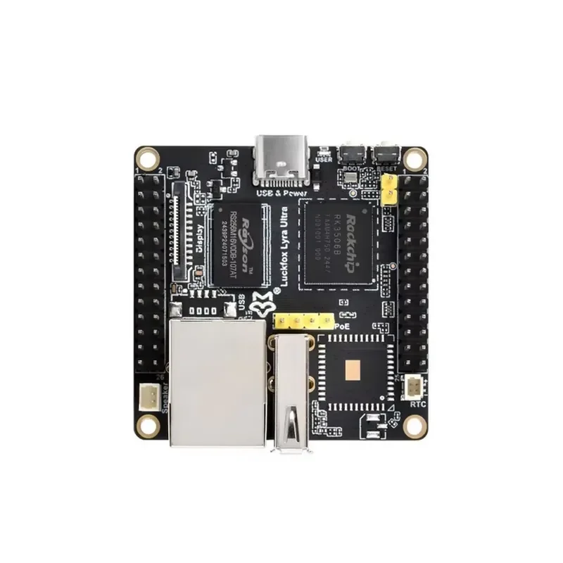 Luckfox Lyra Ultra RK3506B 8GB EMMC Linux Micro Development Board Integrating Triple-core for ARM Cortex-A7 Cortex-M0
Luckfox Lyra Ultra RK3506B 8GB EMMC Linux Micro Development Board Integrating Triple-core for ARM Cortex-A7 Cortex-M0
