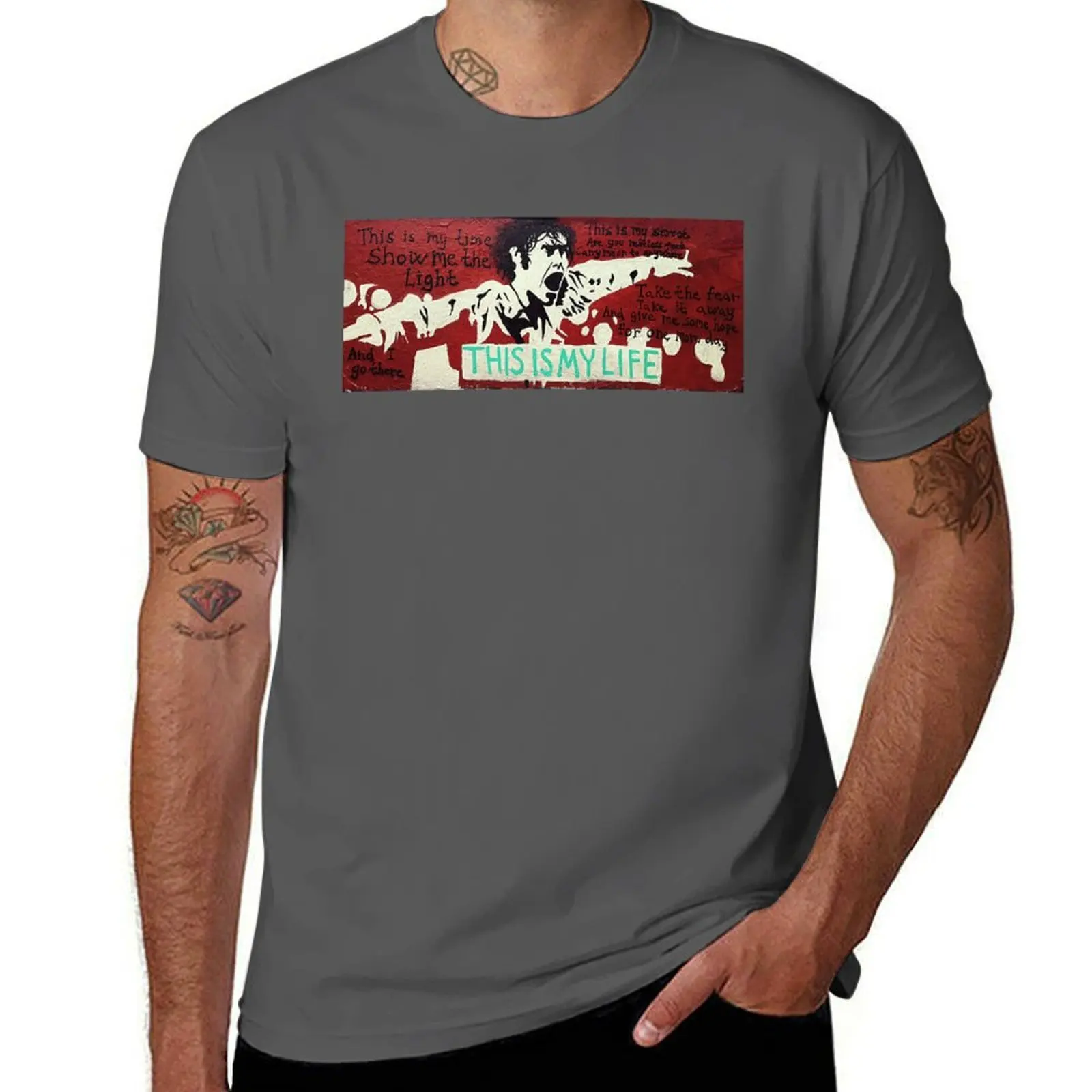 Kim Larsen This is my life T-Shirt anime t shirts for man men t shirt cotton 100% T-Shirt
Kim Larsen This is my life T-Shirt anime t shirts for man men t shirt cotton 100% T-Shirt