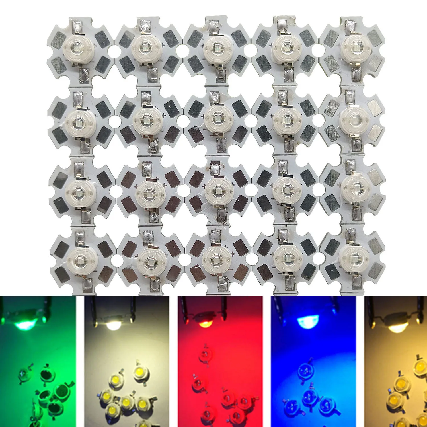 White board 100pcs 1W 3W high-power LED light emitting diode LED patch warm white red green blue yellow spotlight tube light bul
White board 100pcs 1W 3W high-power LED light emitting diode LED patch warm white red green blue yellow spotlight tube light bul