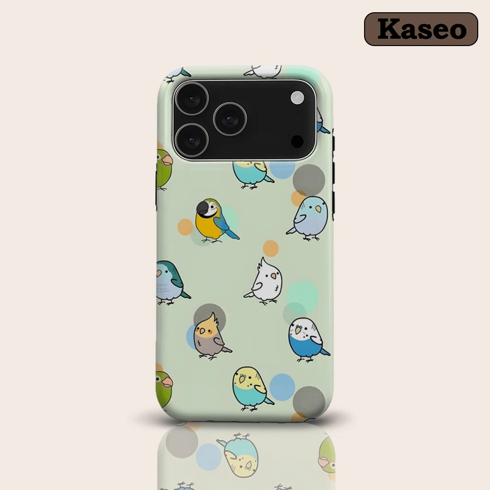KASEO Matte Bumper for Magsafe Case for IPhone 17 16 15 14 Plus 13 Pro Max Shockproof Hard PC Parakeet Parade Cover
KASEO Matte Bumper for Magsafe Case for IPhone 17 16 15 14 Plus 13 Pro Max Shockproof Hard PC Parakeet Parade Cover