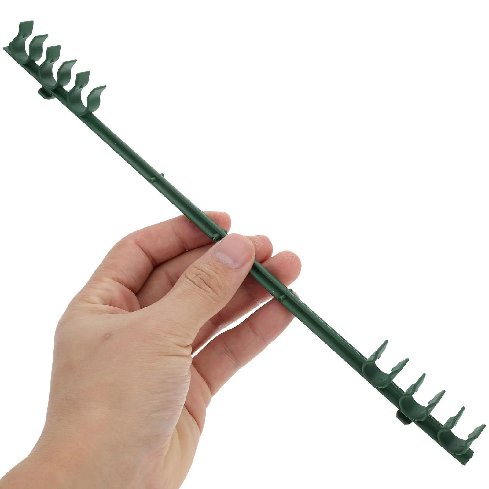 20pcs Gardening Rod Connector Clips Durable Plastic Stake Support Snap Design Weather Resistant for Tomatoes Vegetables Fruits
20pcs Gardening Rod Connector Clips Durable Plastic Stake Support Snap Design Weather Resistant for Tomatoes Vegetables Fruits