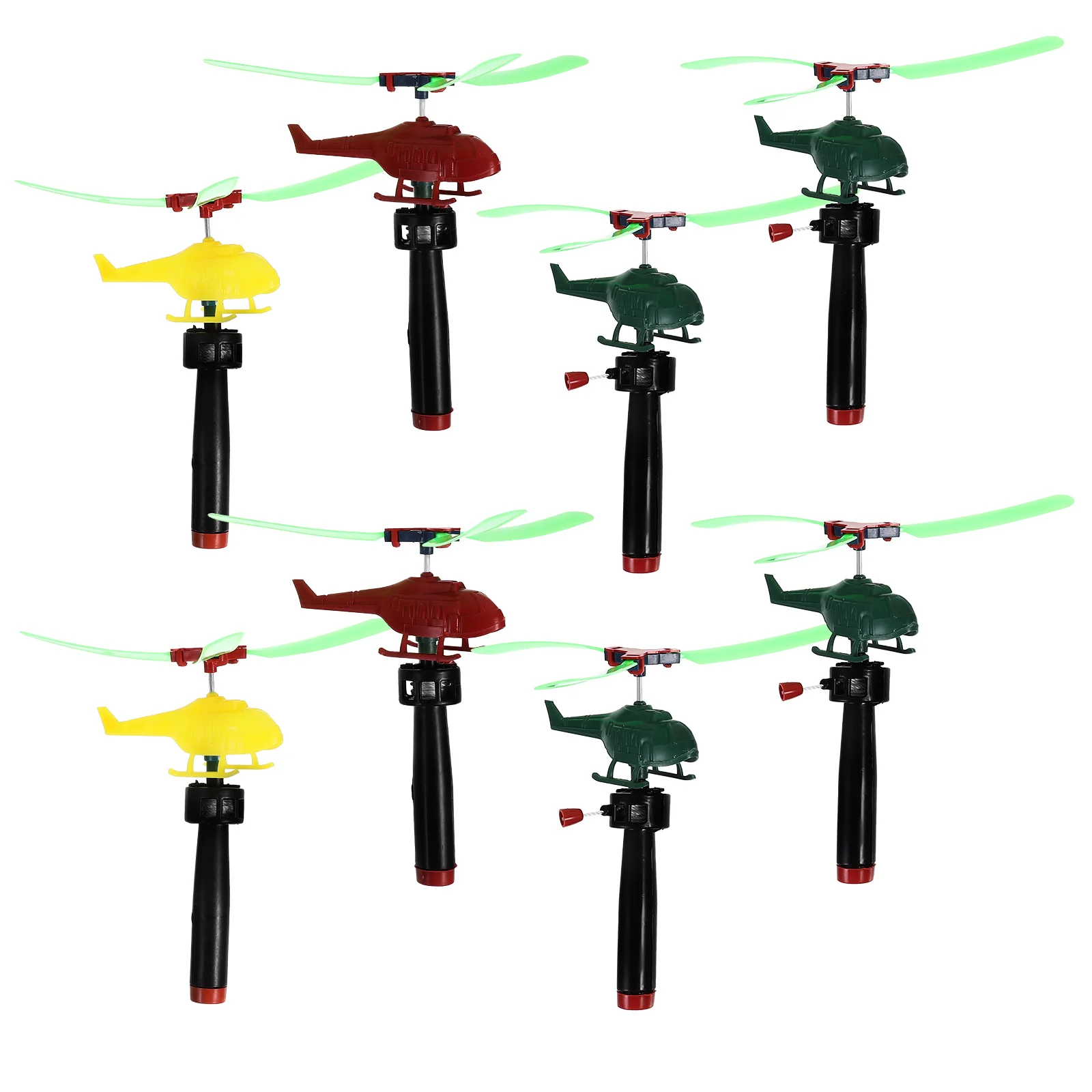 8pcs Plastic Airplane Flying Toys Pull String for Outdoor Playthings Parent-child Relationship Physical Coordination
8pcs Plastic Airplane Flying Toys Pull String for Outdoor Playthings Parent-child Relationship Physical Coordination